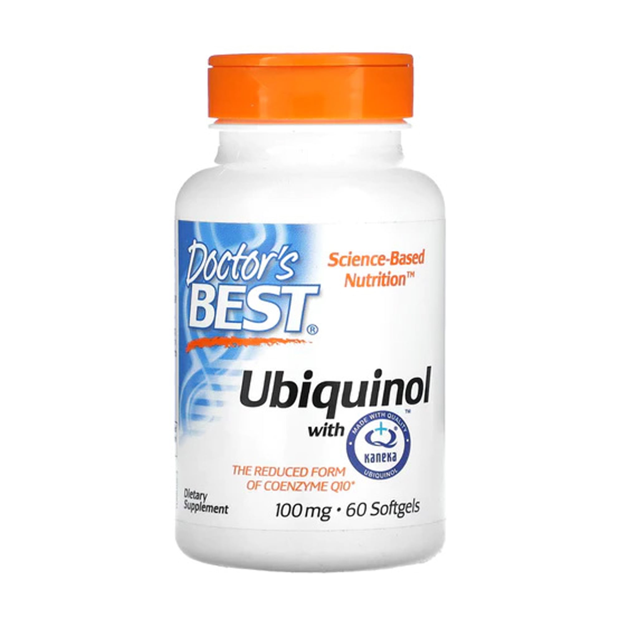 Убіхінол Doctor's Best Ubiquinol 100 мг, 60 гелевих капсул